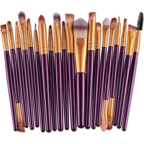 20Pcs Makeup Brushes Set Eye Shadow Foundation Powder Eyeliner Eyelash Lip Make Up Brush Cosmetic Beauty Tool Kit