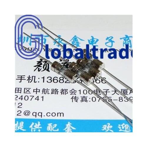 3.6*10mm Take the lead Glass fuse tube 3.6x10mm 250V 0.5A 1A 2A 3A 3.15A 4A 5A 6.3A 8A 10A 12A 15A 20A