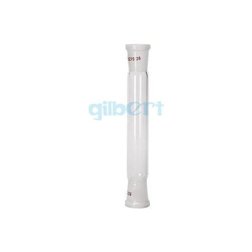 34# Both Ground Joint Glass Straight Connecting Adapter Tube Lab Glassware