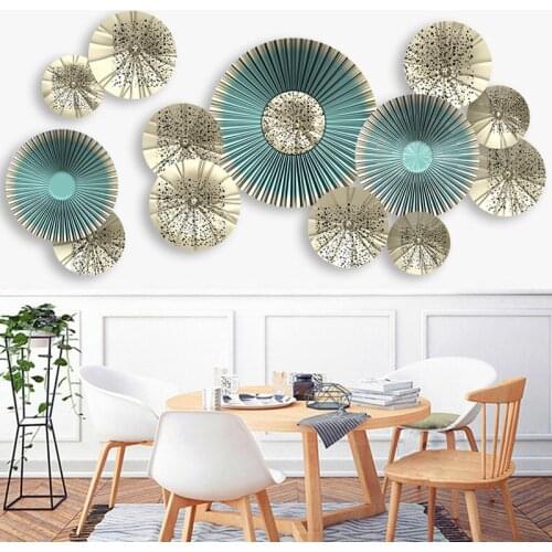 3D Chinese Style Oil Paper Umbrella Wall Stickers Bedroom Living Room Vinyl Decorative Wall Decal Home Decor Art Mural Wallpaper