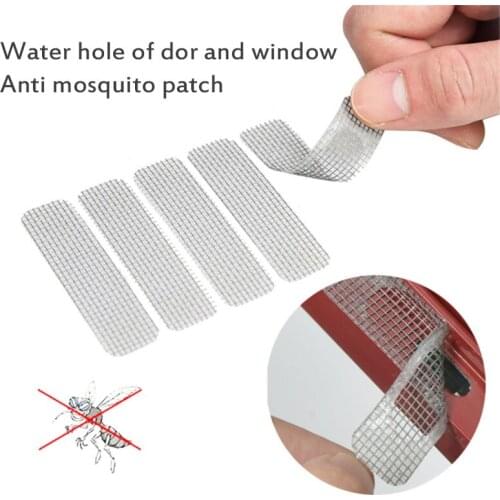 50/25/15PCS Fix Net Window Home Adhesive Anti Mosquito Fly Bug Insect Repair Screen Wall Patch Stickers Mesh Window Screen