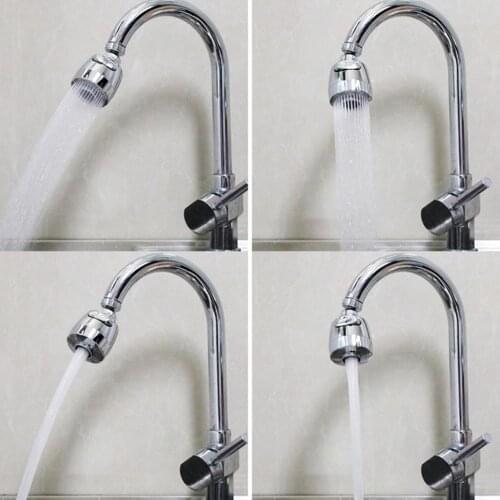 Faucet Nozzle Aerator Bubbler Sprayer Water-saving Kitchen/Shower Tap Filter Head 360 Degree Adjustable Faucet Nozzle