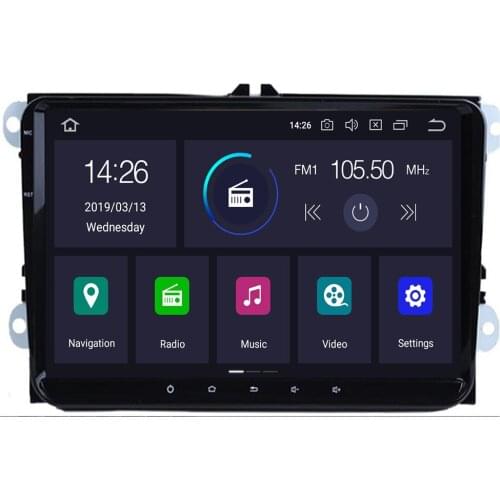 2 Din Android 10 Car Multimedia For Amarok Volksagen VW Passat B6 golf 5 6 Skoda Octavia 2 Superb 2 Seat Leon Navigation Radio