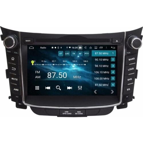 DSP PX6 2 din 7" Android 10.0 Car Radio DVD GPS for Hyundai I30 2011 2012 2013 2014 2015 Bluetooth 5.0 WIFI CarPlay
