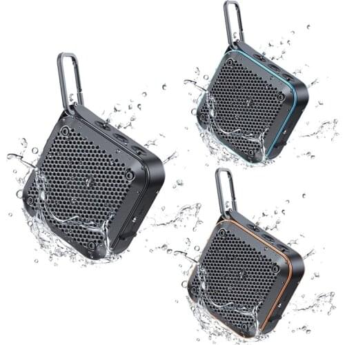 Bluetooth Speaker, Portable Wireless Speaker Mini Waterproof Speaker with 3D Stereo Bass Sound, 12 Hour Playtime