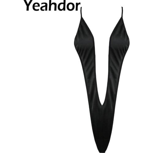 One Piece Swimsuit for Womens Sexy Lingerie Thong G-string Monokini Trikini Bikini Set Underwear Bodysuit Slingshot Swimwear