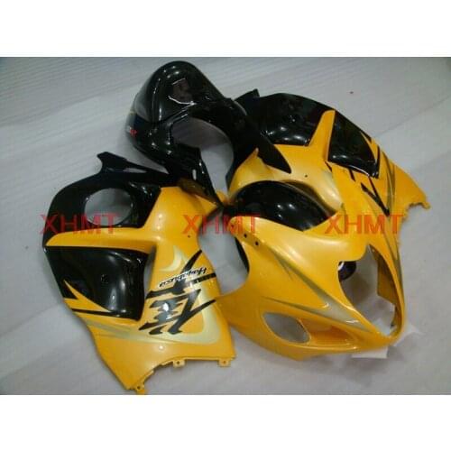 For HAYABUSA 1997 - 2007 Fairing for Suzuki GSXR1300 2006 Plastic Fairings GSXR 1300 2000 Pearl Yellow Black Fairing Kits