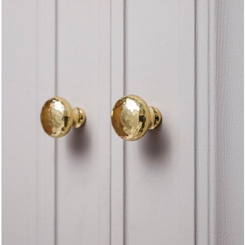 Nordic Solid Brass Handles Diamond Shaped Cabinet Door Drawer Knobs Dresser Pulls Golden Furniture Knob