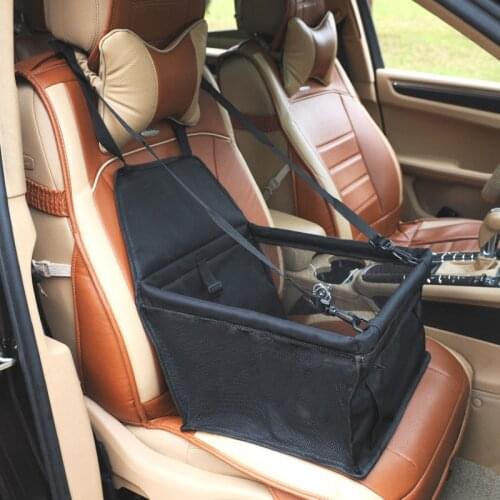 Pet Dog Carrier Car Seat Cover Waterproof Dog Basket Folding Cat Hammock Pet Carriers Bag Car Travel Dog Bag For Small Dogs Cats