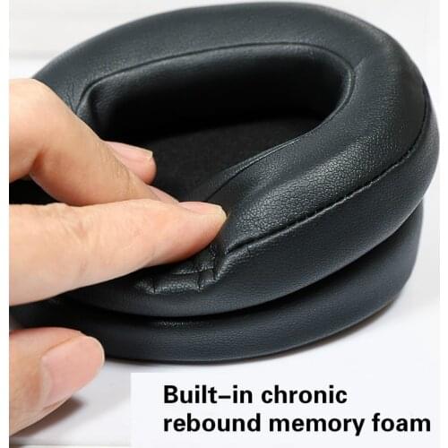 Replacement Ear Pads for Sony WH-XB900N Headphone High Quality Protein Cover 3D Air Memory Foam Earpads for Sony XB900N Cushion
