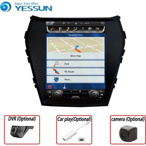 Yessun 2din For Hyundai Santa IX45 Android Multimedia Player System Car Radio Stereo GPS Navigation Audio Video