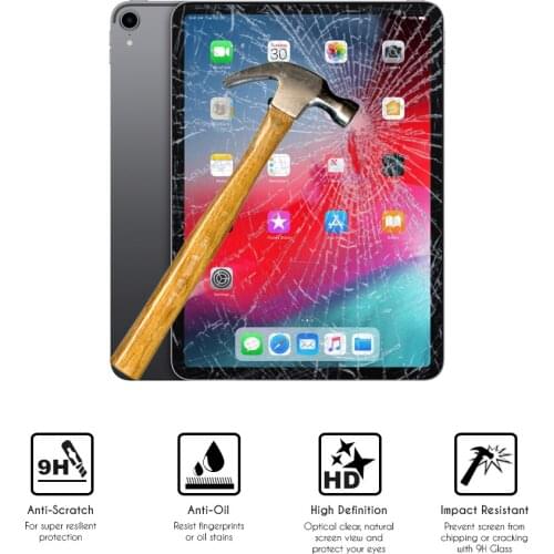 Tempered glass tablet Protector for Apple iPad Pro 12.9 (2018)