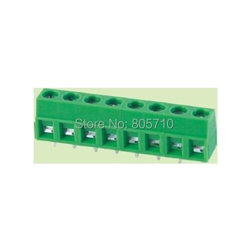 127-5.08-3P PCB Screw Terminal Block Low Profile, 5.08mm Pitch3P 300V/10A Straight