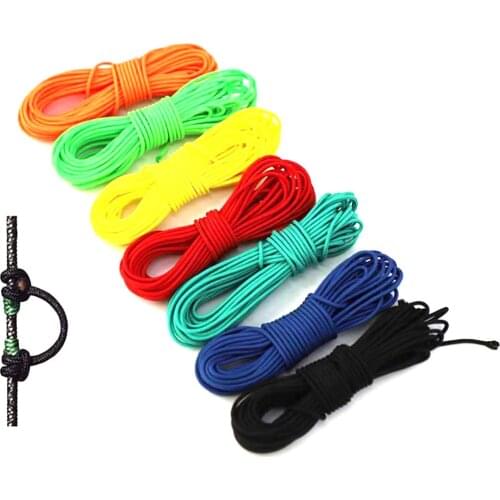20m Compound Bow D Loop Release String Nocking D Ring Buckle Rope Bow Release U Rope Release Aid Archery Hunting Accessories