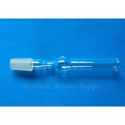 24/40,Straight Drying Glass Tube Adapter,Ground Joint,Lab Borosilicate Glassware