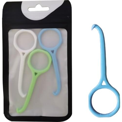 3pcs/pack Aligner Remover For Orthodontic Braces Invisalign Removable Braces Removal Elastic Hook Portable Oral Care Tools