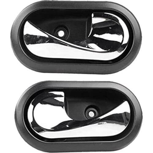 AU05 -2Pcs Car Interior Door Handles for Renault Logan Duster 2012 - 2016 8200733848 8200733847