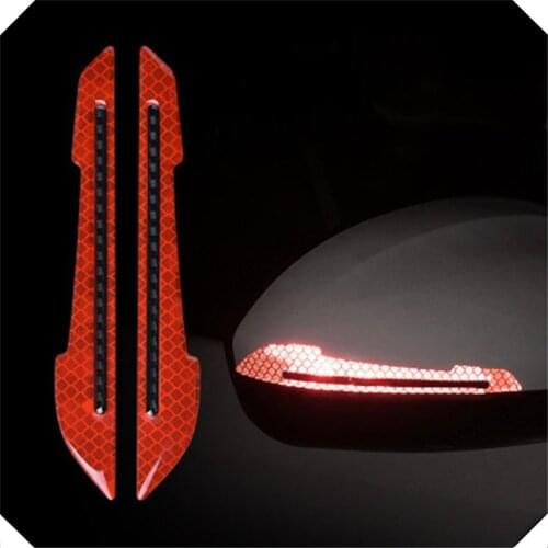 Car Reflective Strip Rearview Mirror Reflective Tape for Chevrolet Bolt WTCC Sequel Traverse Tahoe Equinox Impala