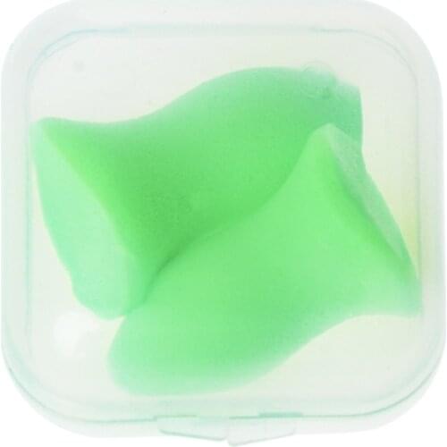 1 Pair Soft Foam Ear Plugs Tapered Travel Sleep Noise Prevention Earplugs PXPA
