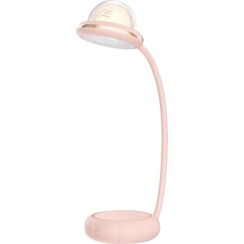 Wireless LED Desk Lamp 360° Flexible Desk Light with 3 Light Mode USB Charging Eye Protect Study Business Night Light Table Lamp