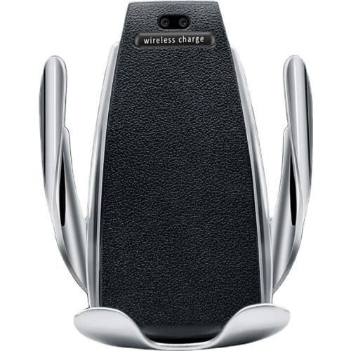 S5 10W Wireless Car Charger S5 Automatic Clamping Quick Charging Phone Holder Mount for iPhone 8 X XR XS Huawei Samsung DD