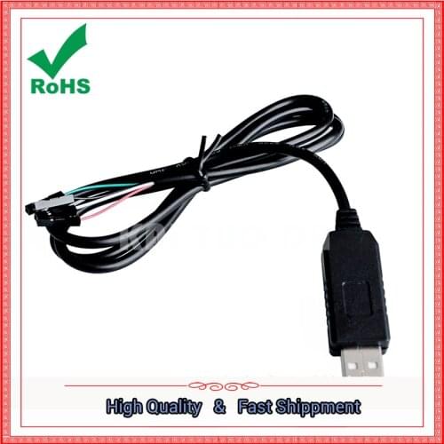 Black PL2303HX USB to TTL RS232 module upgrade USB to serial download line in the nine brush machine line
