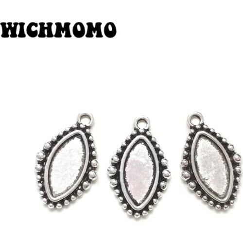 New Fashion 10pieces 24mm Zinc Alloy Water Drop Shape Charms Pendants DIY Necklaces Bracelets Jewelry Accessories