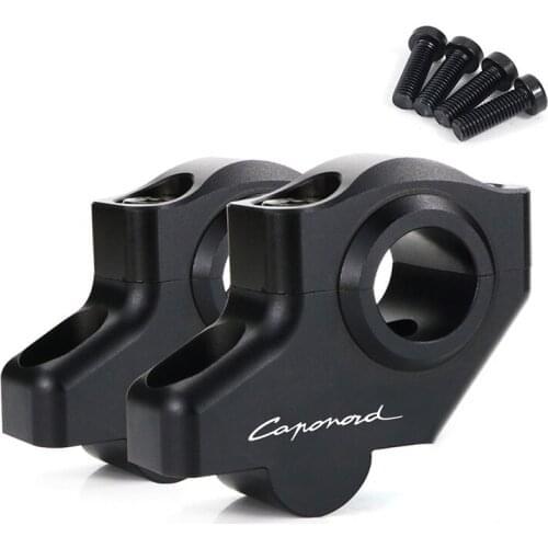 Fit For Aprilia ETV 1000 CAPONORD 2001-2007 22mm 7/8" Offset Handlebar Risers Back Moved Up Mounting Riser Handle Bar Riser