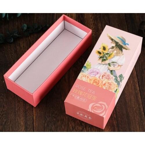 Direct factory custom logo kraft paper box high end decorative packaging chocolate small gift boxes ---DH11701