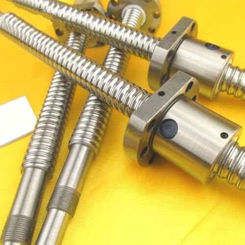 Ball Screw SFU1204 L200mm Ballscrew With SFU1204 Single Ballnut for CNC End Machined