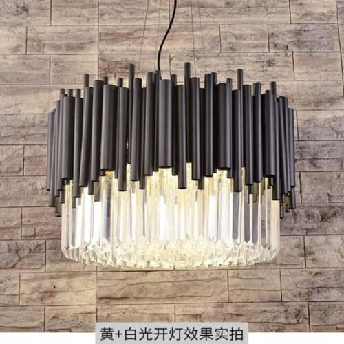 Modern crystal chandelier luxury living room dining crystal chandelier room lamp Villa lights Decorate your beautiful home