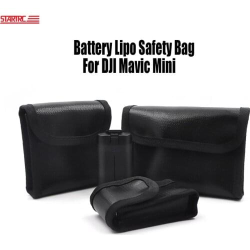 STARTRC DJI Mavic Mini Battery LIPO Safety Bag Fireproof For DJI Mavic Mini Battery Storage Bag Waterproof Battery Bag