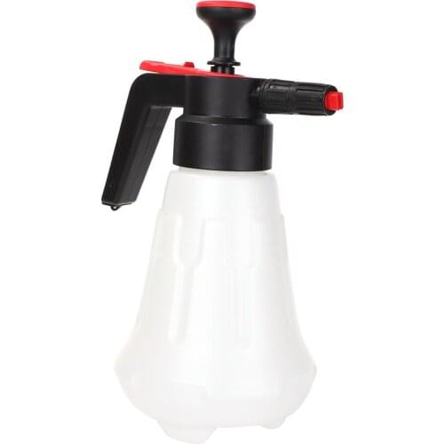 1.5/1.8L Handheld Car Wash Watering Foam Sprayer High Pressure Cleaner with Atomizing Manual Snow Foam Spray Nozzle Watering Can