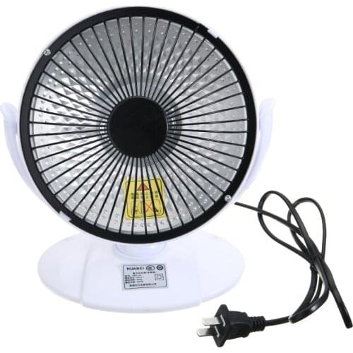 1Pc 6" 200W Portable Office Heater Mini Electric Heater Fan Winter Air Warmer Silent Desk Home Office Handy Heater