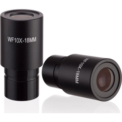AmScope Pair of WF10X Microscope Eyepieces (23mm) EP10X23