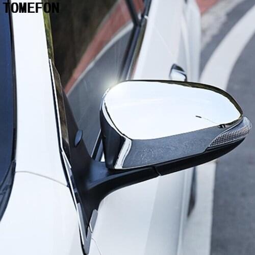 Auto Car Styling For Toyota Corolla 2014 2015 E170 11th ABS Chrome Side Door Rearview Rear View Mirror Cover Trim 2pcs