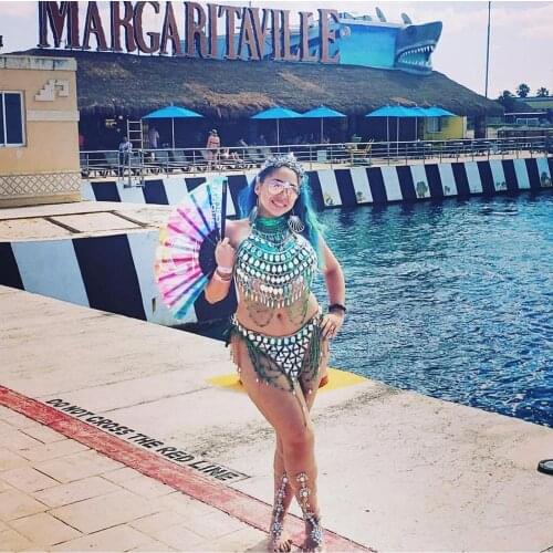 Boho Rhinestone Chain Bra Belly Summer Beach Bikini Chains Fashion Harness Charm Chain Body Accessories Jewelry for Women