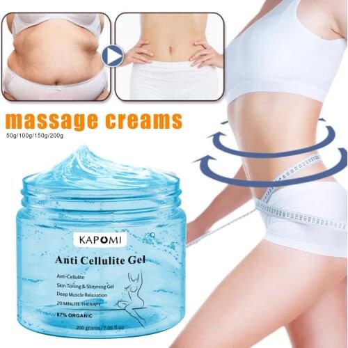 Hot Women Men Ginger Fat Burning Cream Anti-cellulite Full Body Slimming Weight Loss Massaging Cream Health Care Bady Massage