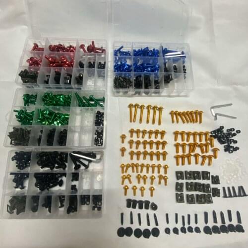 Full Body Fairing Bolt Screw Kit Fixation 100% For YAMAHA YZF R25 R3 R1 R6 MT-01 MT-03 MT-07 MT-09 MT-10 R6S