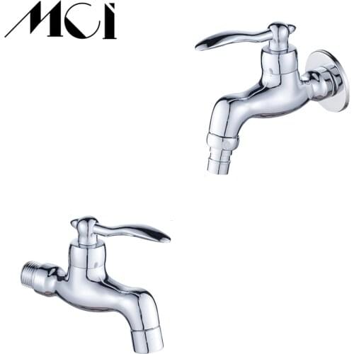 Zinc Alloy Washing Machine Faucet Outdoor Garden Faucet 1/2" Bathroom Washing Machine mop Faucet Free Shipping Torneira parede