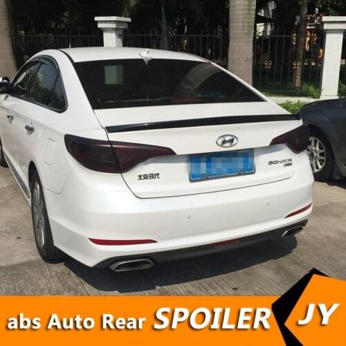 For Sonata 9 Spoiler 2016-2018 Hyundai Sonata 9 Spoiler ZSK ABS plastic Material Car Rear Wing Color Rear Spoiler