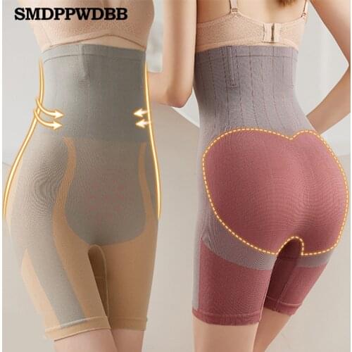 Women Tummy Control Shapewear Panties Shorts Plus Size Butt Lifter High Stretch Seamless Slimming Waist Trainer Body Shaper