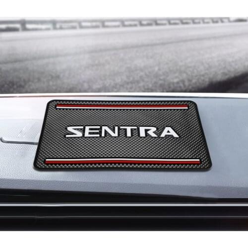 1PCS Car Anti-Slip Mat Pad Rubber Mobile Sticky Dashboard Phone Stand Non-Slip Mat For Nissan Sentra Murano X Trail
