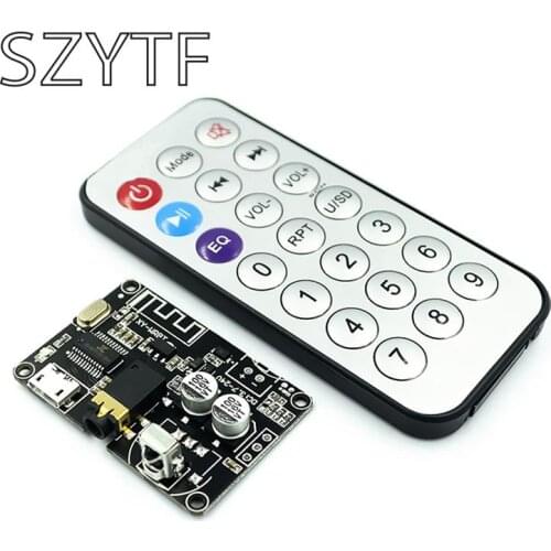1pcs Bluetooth 5.0 Bluetooth stereo audio decoder board modules wide voltage adjustable volume speaker amplifier XY-WRBT