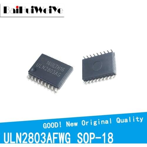 10PCS/LOT ULN2803AFWG ULN2803AG ULN2803A ULN2803 7.2mm Darlington SOP-18 New Original IC Good Quality Chipset In Stock SOP18