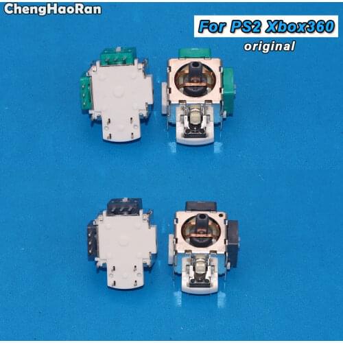 ChengHaoRan 2pcs 3D Analog Joystick Stick Potentiometer Module Sensor Repair Parts For Microsoft Xbox 360/For PS2 Controller