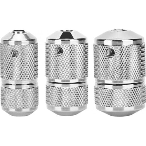 22/25/30mm Tattoo Grip Self-Locking Stainless Steel Tattoo Machine Grip Tattoo Machine Gun Handle Accessory Body Art Tattoo Tool