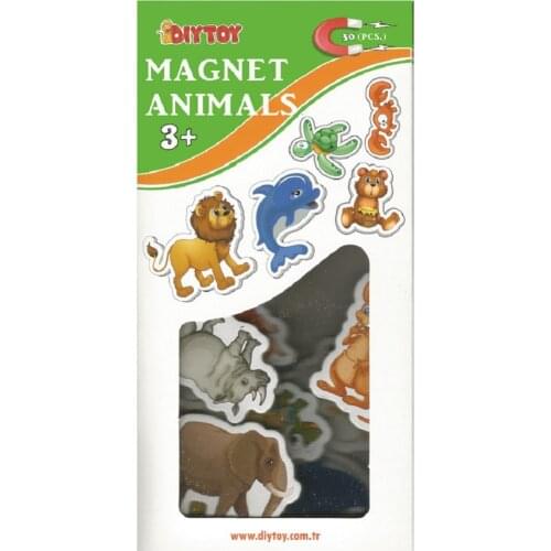 30 Pieces Animal Educational Magnet Early Education Refrigerator etc. metal sensitive magnet Seed Pencil Gift baby toys