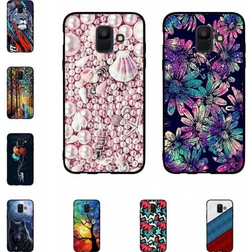 Case For Samsung A6 2018 Case Silicone Soft Tpu Back Cover For Samsung Galaxy A6 2018 A600F Phone Case Funda Coque Capa Shell