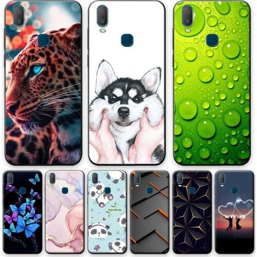 Case For vivo Y11 2019 Case vivo 1906 Soft TPU Cover For vivo Y17 Y12 Silicone Phone Shell For vivo Y15 Fashion Protective Coque
